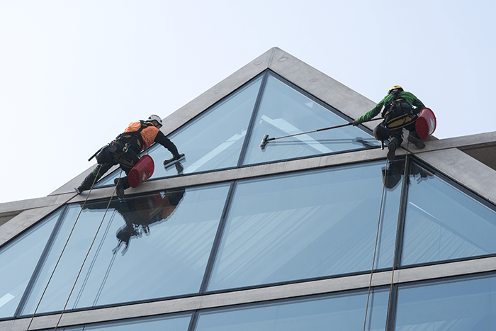 Commercial Window Cleaning Services with Fineclean
